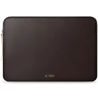 Torby na laptopy - Etui na laptopa TECH-PROTECT Fleece 13-14 cali Ciemnobrązowy - miniaturka - grafika 1