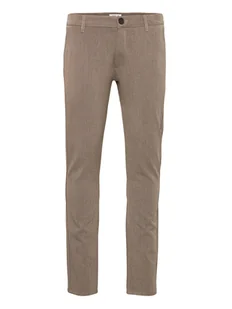Solid Chinosy 21200141 Beżowy Slim Fit - Spodnie męskie - miniaturka - grafika 1