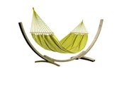 Hamaki - Koala Zestaw tęczowy Parakeet Green Hamak HS-303 + stojak Aztek 5907564666749 - miniaturka - grafika 1