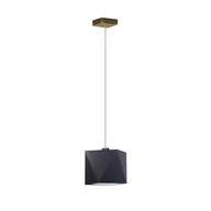 Lampy sufitowe - LYSNE Czarna lampa wisząca SALLO 11113/30 - miniaturka - grafika 1