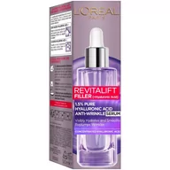 Serum do twarzy - LOréal Paris LOréal Paris Revitalift Filler serum przeciw zmarszczkom z kwasem hialuronowym 50 ml - miniaturka - grafika 1