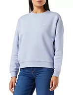 Bluzy damskie - Lee Bluza damska Crew, Parry Blue, M - miniaturka - grafika 1
