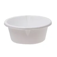 Inne artykuły do sprzątania - Miska Solid okrągła 4 l biały - miniaturka - grafika 1