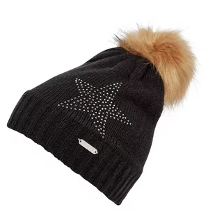 McKinley, Czapka dziewczęca, Maja 294712, czarny, rozmiar 52/54 - Czapki damskie - miniaturka - grafika 1