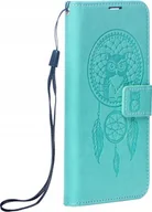 Etui i futerały do telefonów - OEM Kabura MEZZO Book do XIAOMI Redmi Note 13 Pro 5G łapacz snów zielony - miniaturka - grafika 1