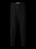 Spodnie męskie - pantaloni uomo selected 16093546 slh180 relaxed cropped black - miniaturka - grafika 1