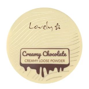 LOVELY Creamy Chocolate Loose Powder Czekoladowy, matowy puder brązujący do twarzy i ciała z ekstraktem z Nasion Kakao 8g - Pudry do twarzy LOVELY Creamy Chocolate Loose Powder Czekoladowy, matowy puder brązujący do twarzy i ciała z ekstraktem z Nasion Kakao 8g - Pudry do twarzy - miniaturka - grafika 1