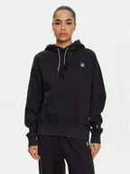 Bluzy damskie - Champion Bluza 117441 Czarny Loose Fit - miniaturka - grafika 1
