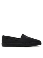 Espadryle męskie - Calvin Klein Jeans Espadryle Espadrille Slipon Ml YM0YM00935 Czarny - miniaturka - grafika 1