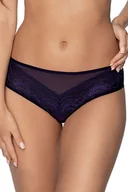 Majtki damskie - Gaia 1131B Asteria granatowy 2XL Majtki brazyliany - miniaturka - grafika 1