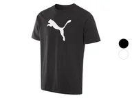 Koszulki sportowe męskie - Puma Koszulka męska z dużym logo - miniaturka - grafika 1