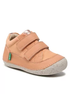 Buty dla dziewczynek - Kickers Sneakersy Sostankro 894561-10 S Pomarańczowy - grafika 1