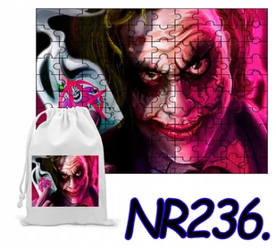 PUZZLE 96 EL. UKŁADANKA PREZENT JOKER BATMAN + WORECZEK Z NADRUKIEM - Puzzle - miniaturka - grafika 1