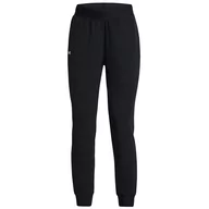 Spodnie sportowe damskie - Spodnie damskie Under Armour ArmourSport High Rise Wvn Pnt Rozmiar: M / Kolor: czarny - miniaturka - grafika 1