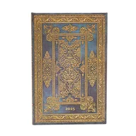 Kalendarze - Paperblanks, kalendarz tygodniowy 2025, Blue Luxe Mini - miniaturka - grafika 1