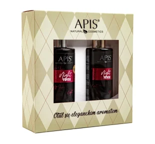 Apis Night Fever zestaw prezentowy do pielęgnacji ciała balsam 300 ml + żel do mycia ciała 300 ml - Zestawy kosmetyków damskich Apis Night Fever zestaw prezentowy do pielęgnacji ciała balsam 300 ml + żel do mycia ciała 300 ml - Zestawy kosmetyków damskich - miniaturka - grafika 1