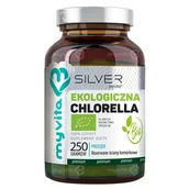 Suplementy naturalne - MyVita Chlorella BIO proszek 100g Silver Pure - miniaturka - grafika 1