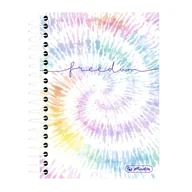 Notesy i bloczki - Herlitz New Batik Freedom notatnik 200 ark. Wielobarwny - miniaturka - grafika 1