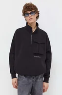 Bluzy męskie - G-Star Raw bluza męska kolor czarny gładka - miniaturka - grafika 1