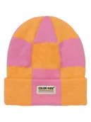 Czapki dla dzieci - Color Kids Czapka w kolorze jasnoróżowo-pomarańczowym - miniaturka - grafika 1