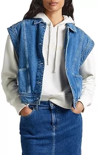 Pepe Jeans Damska bluza z kapturem Nanette, Biały (mysz), S - Bluzy damskie - miniaturka - grafika 1