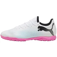 Piłka nożna - Buty piłkarskie Puma Future 7 Play Tt M 107726 01 białe - miniaturka - grafika 1