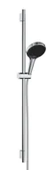 Zestawy prysznicowe - Hansgrohe Rainfinity - Zestaw głowicy prysznicowej, drążka i węża, 3 dysze, EcoSmart, chrom 28744000 - miniaturka - grafika 1