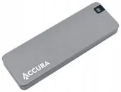 Obudowy komputerowe - Accura M.2 Nvme Usb-C Aluminium 10000 Mbps 4Tb Srebrna Obudowa - miniaturka - grafika 1