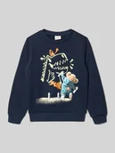 Swetry dla chłopców - Bluza o kroju regular fit z mieszanki bawełny - miniaturka - grafika 1