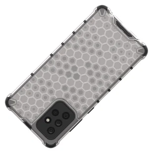 Honeycomb etui pancerny pokrowiec z żelową ramką Samsung Galaxy A72 4G czarny - Etui i futerały do telefonów - miniaturka - grafika 5