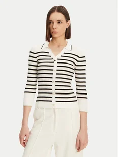 Morgan Kardigan 251-MAEL Biały Slim Fit - Swetry damskie - miniaturka - grafika 1