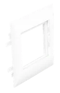 Kanały kablowe - EFAPEL ADAPTER POJEDYNCZY DO KANAŁÓW KABLOWYCH BIAŁY 10986 ABR - miniaturka - grafika 1