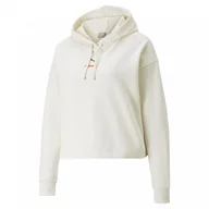 Bluzy sportowe damskie - Damska bluza dresowa nierozpinana z kapturem PUMA Better Hoodie TR - miniaturka - grafika 1