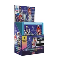 Czasopisma - Champions League UEFA Topps Box 51 Saszetek z Naklejkami - miniaturka - grafika 1