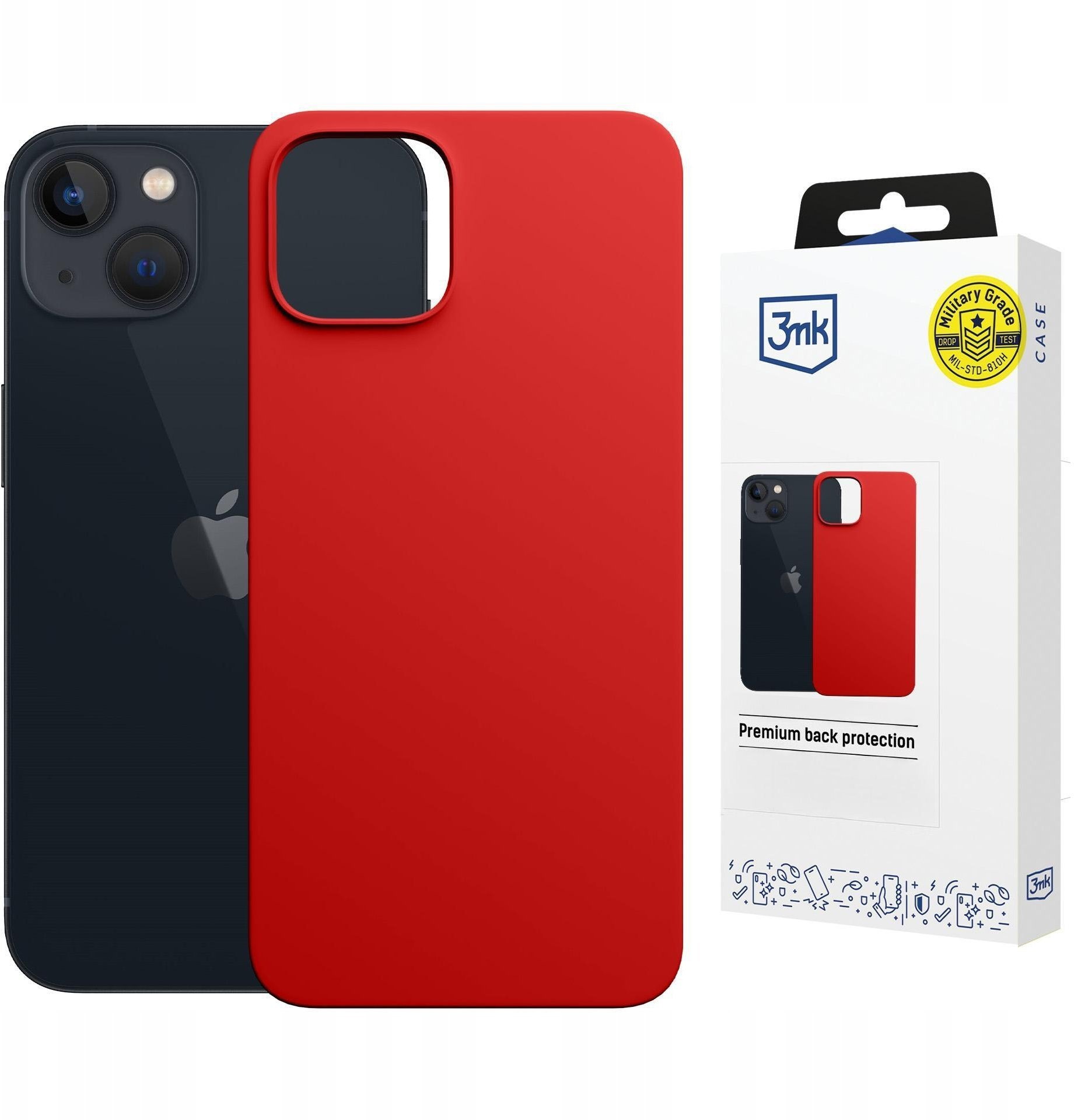 3MK Apple iPhone 14 Plus - 3mk Hardy Mellow MagCase Red