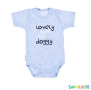 Body dla niemowląt - Body Lovely Kr Chł Druk Niebieski Ewa Klucze - Body Lovely Kr Chł Druk Nieb R068 - miniaturka - grafika 1