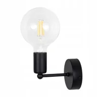 Lampy ścienne - Kinkiet do łazienki czarny metalowy kinkiety loft - miniaturka - grafika 1