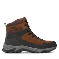 Botki męskie - Trapery Whistler Detion Outdoor Leather Boot WP W204389 Szary - miniaturka - grafika 1