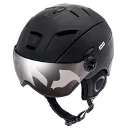 Kaski narciarskie - Kask Narciarski Z Szybą Meteor Holo L 58-61 CM - miniaturka - grafika 1