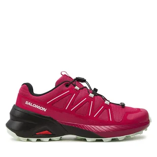 Buty do biegania Salomon Speedcross Peak L47604100 Różowy - Buty sportowe damskie - miniaturka - grafika 1