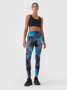 Damskie legginsy treningowe 4F 4FRSS25TFTIF408 - multikolor - Legginsy - miniaturka - grafika 1