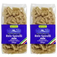 Makaron - Rapunzel Makaron ryżowy razowy świderki bezglutenowy Zestaw 2 x 250 g Bio - miniaturka - grafika 1