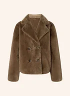 Kurtki damskie - Joop! Kurtka Ze Sztucznego Futra Orsina Dwustronna braun - JOOP! - miniaturka - grafika 1