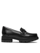 Półbuty damskie - Clarks Loafersy Orianna Bit 261748084 Czarny - miniaturka - grafika 1
