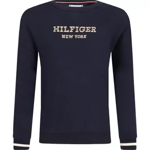 Tommy Hilfiger Bluza | Regular Fit - Bluzy dla dziewczynek - miniaturka - grafika 1