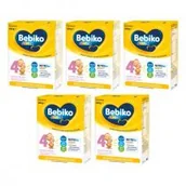 Mleko modyfikowane - Bebiko Junior 4 Odżywcza formuła na bazie mleka dla dzieci powyżej 2. roku życia Zgrzewka 5 x 600 g - miniaturka - grafika 1