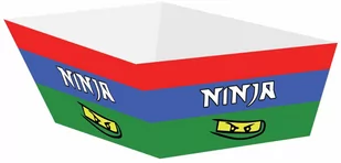 Pudełka na chipsy Ninja - 4 szt. - Urodziny dziecka - miniaturka - grafika 1