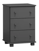 Komody - Komoda sosnowa drewniana nr14 g42 szara - miniaturka - grafika 1