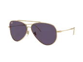 Okulary przeciwsłoneczne - Okulary przeciwsłoneczne Ray-Ban Aviator Reverse RBR0101S 001/1A - miniaturka - grafika 1