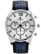 Zegarki męskie - ZEGAREK MĘSKI PERFECT CH01L - CHRONOGRAF (zp354b) + BOX - miniaturka - grafika 1
